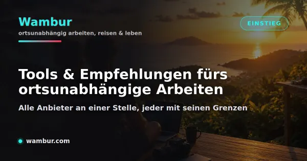 Vorschaubild: Tools & Empfehlungen. Alle Dienste an einer Stelle, mit ehrlicher Einordnung